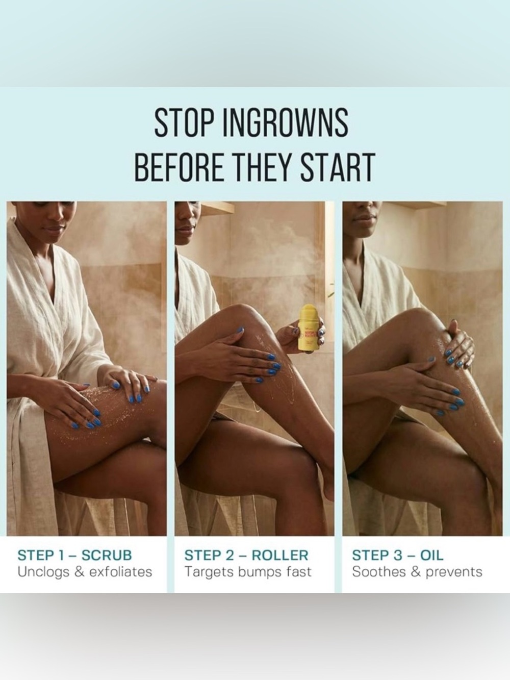 Base Labs Ingrown Hair Routine Trio - Picture 8 of 11